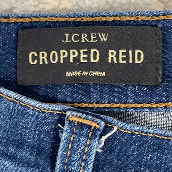 🌿 J. Crew Blue Cropped Reid Jeans 🌿 - Picture 5 of 11